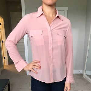 Pink blouse